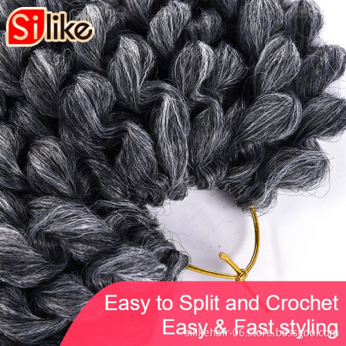 jumpy wand curly braid Crochet Braids Hair 8 inch Bounce Jamaican Afro Fluffy Jumpy Wand Curls 20strands/pack Crochet Twist Hair